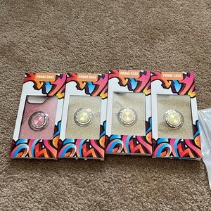 Set of 4 iPhone cases